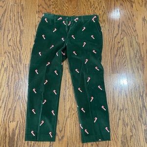 ORVIS Candycane Christmas Pants 38x32